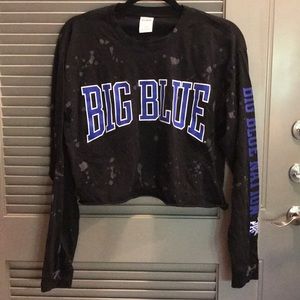 University of Kentucky Pink crop top